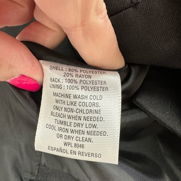 INC black button down unisex vest.  MEDIUM - Picture 6 of 8